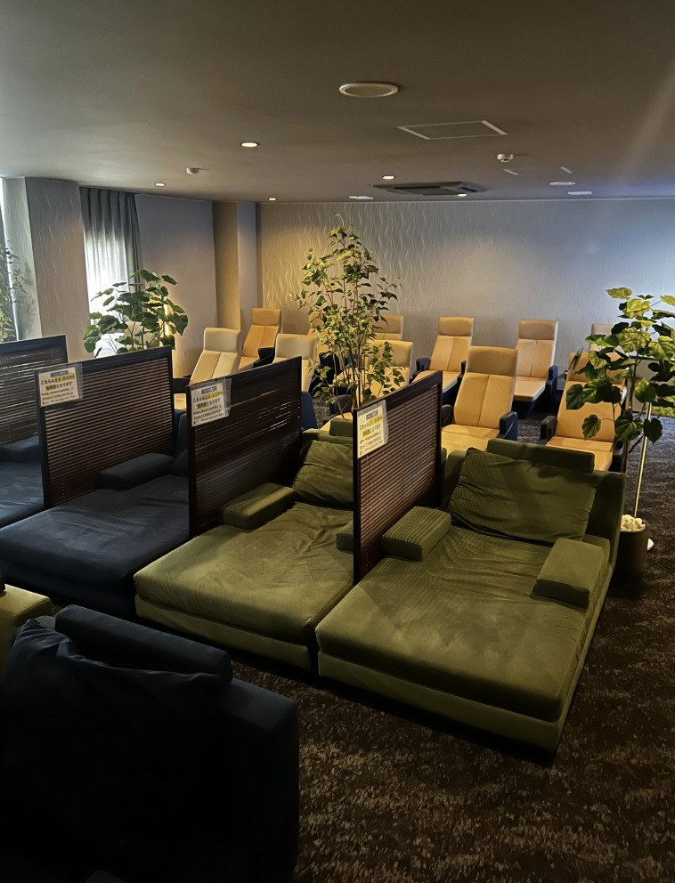 新岐阜サウナのREST SPACE
