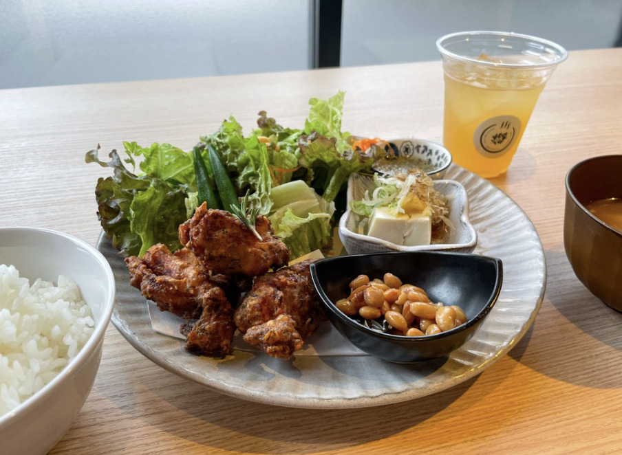 ハーブ唐揚げランチ